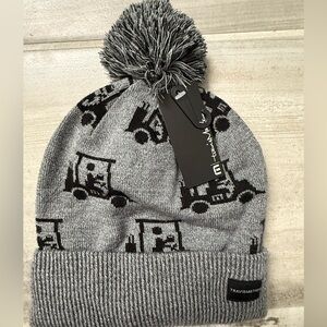 Travis Mathew Gray Golf Cart Beanie